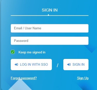 Login with SSO