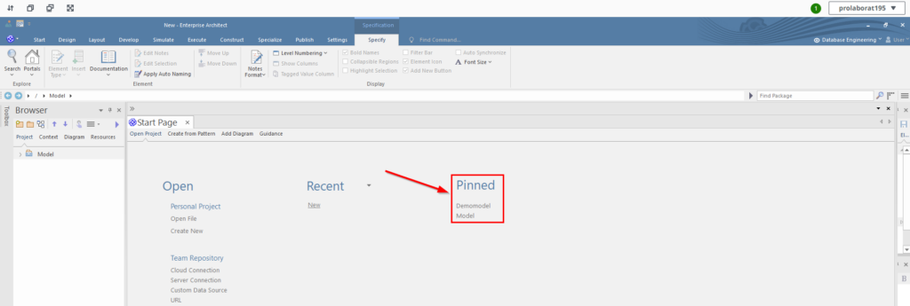 model repository management in EA SaaS