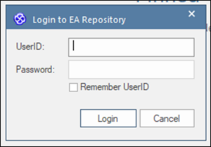 model security login prompt