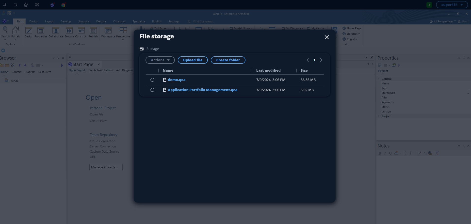 sparxsystems-easaas-File-storage